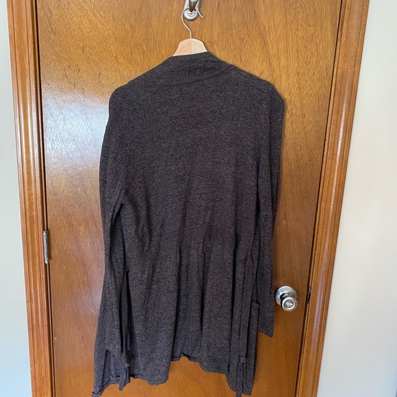 Brown Cardigan with Tie Waist - Picture 3 of 3